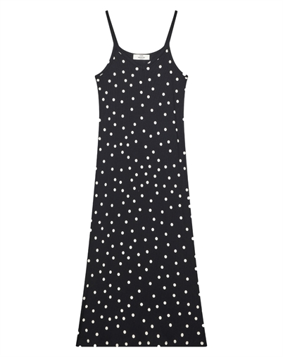 Mads Nørgaard - Delkissa Kjole - Dot AOP Black